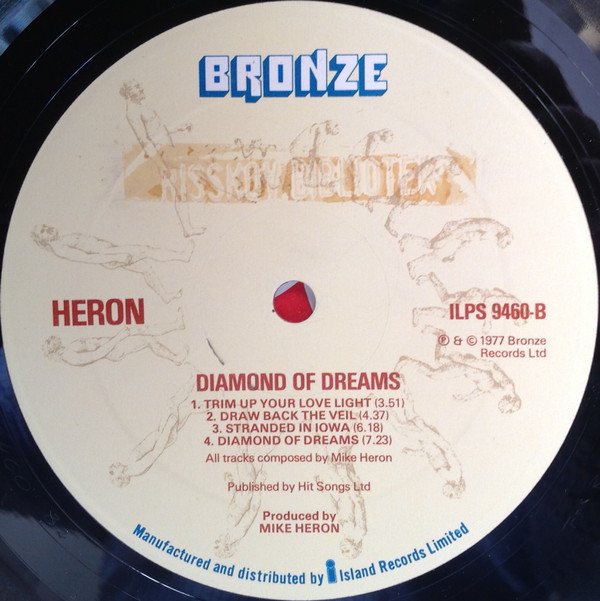 Heron Diamond Of  Dreams-LP, Vinilos, Historia Nuestra