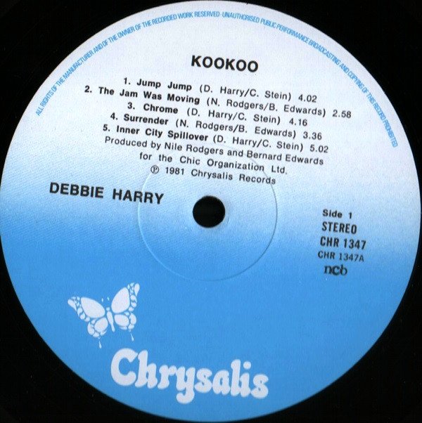 Debbie Harry, KooKoo-LP, Vinilos, Historia Nuestra