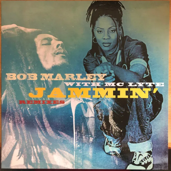 Bob Marley With MC Lyte, Jammin' (Remixes)-12 inch, Vinilos, Historia Nuestra