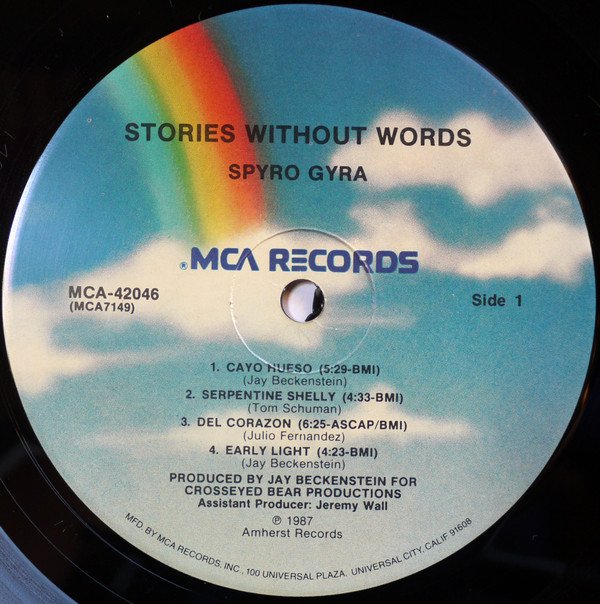 Spyro Gyra Stories Without Words-LP, Vinilos, Historia Nuestra