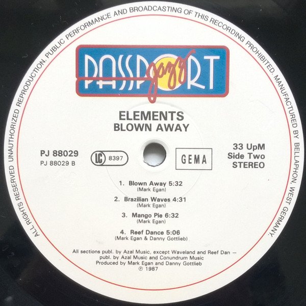 Elements Soundtrack From Movie Blown Away-LP, Vinilos, Historia Nuestra