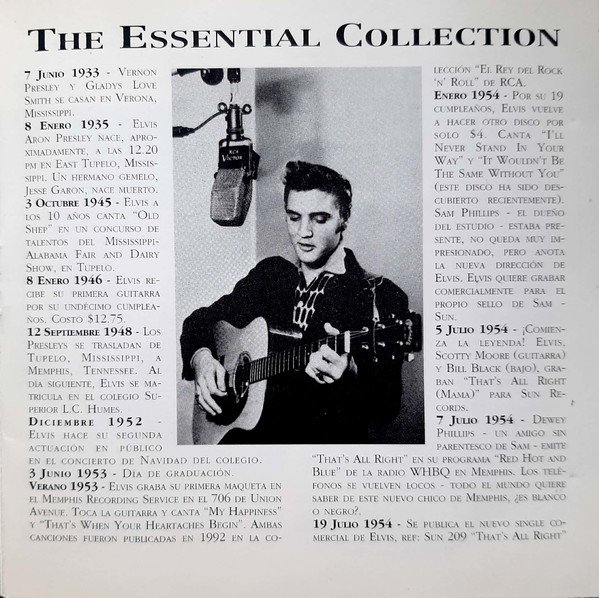 Elvis Presley Elvis The Essential Collection-CD, CDs, Historia Nuestra