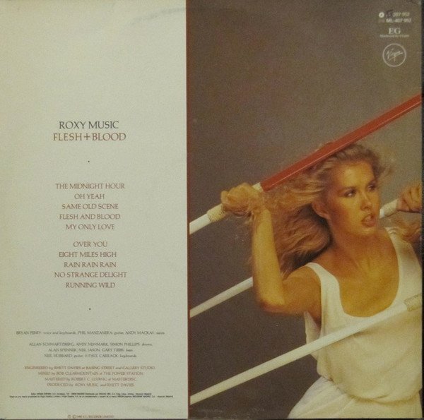 Roxy Music Flesh + Blood-LP, Vinilos, Historia Nuestra