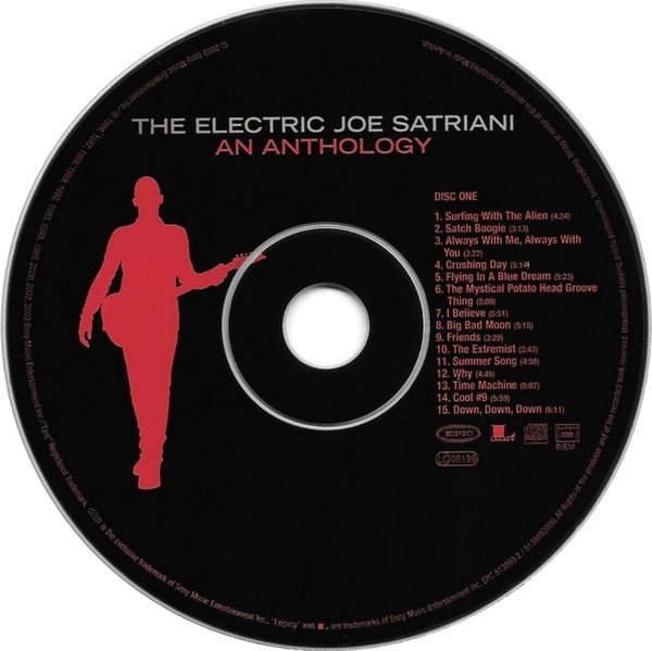 Joe Satriani The Electric Joe Satriani (An Anthology)-2xCD, CDs, Historia Nuestra