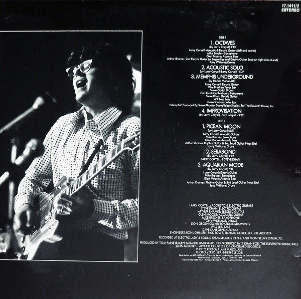 Larry Coryell, Difference-LP, Vinilos, Historia Nuestra