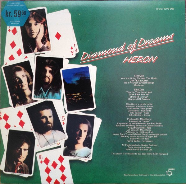 Heron Diamond Of  Dreams-LP, Vinilos, Historia Nuestra