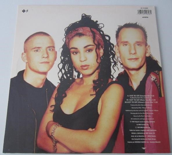 Leila K With Rob 'N' Raz, Got To Get-12 inch, Vinilos, Historia Nuestra