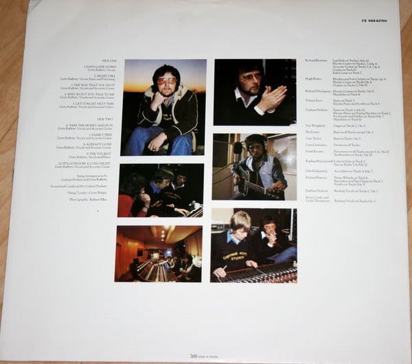 Gerry Rafferty Night Owl-LP, Vinilos, Historia Nuestra