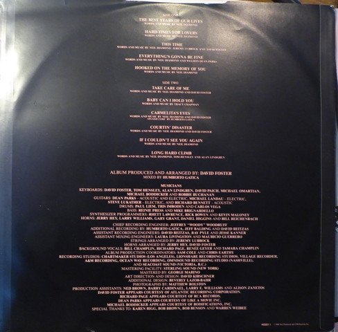 Neil Diamond, The Best Years Of Our Lives-LP, Vinilos, Historia Nuestra