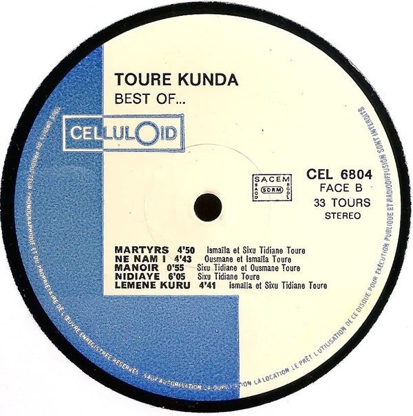 Toure Kunda, Best Of-LP, Vinilos, Historia Nuestra