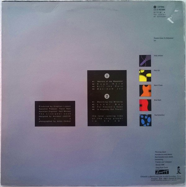 Frankie Goes To Hollywood Liverpool-LP, Vinilos, Historia Nuestra