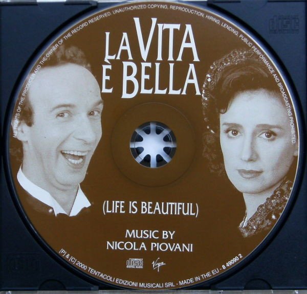 Nicola Piovani, La Vita È Bella (Life Is Beautiful)-CD, CDs, Historia Nuestra