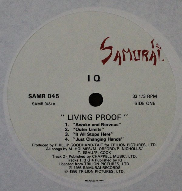 IQ Living Proof-LP, Vinilos, Historia Nuestra