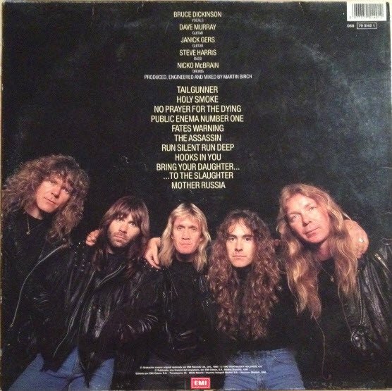 Iron Maiden No Prayer For The Dying-LP, Vinilos, Historia Nuestra