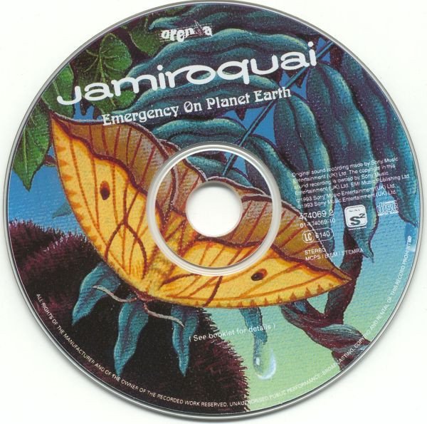 Jamiroquai Emergency On Planet Earth-CD, CDs, Historia Nuestra