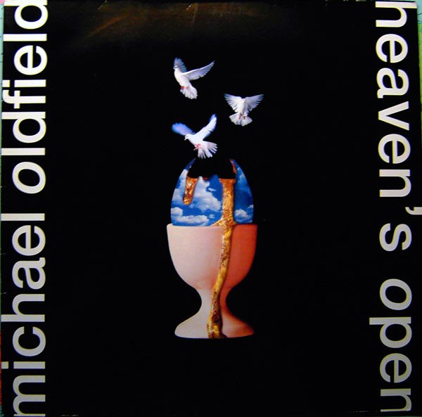 Michael Oldfield, Heaven's Open-LP, Vinilos, Historia Nuestra