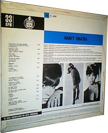 Nancy Sinatra, Estas Botas Son Para Caminar-LP, Vinilos, Historia Nuestra