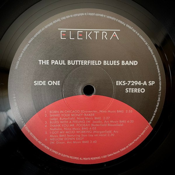 The Paul Butterfield Blues Band The Paul Butterfield Blues Band-LP, Vinilos, Historia Nuestra