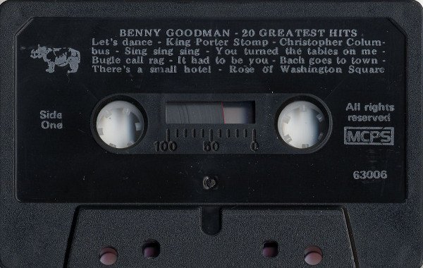 Benny Goodman, 20 Greatest Hits-Tape, Cintas y casetes, Historia Nuestra