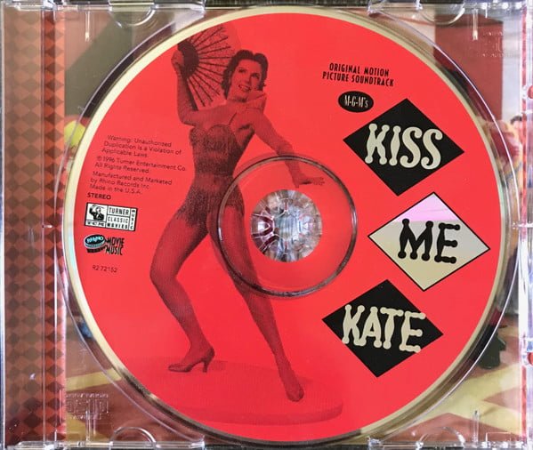 Kathryn Grayson, Howard Keel, Ann Miller Kiss Me Kate - Original Motion Picture Soundtrack-CD, CDs, Historia Nuestra