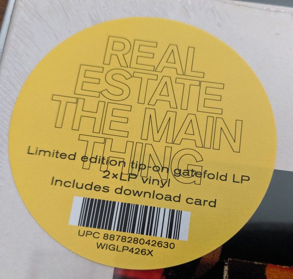 Real Estate The Main Thing-2xLP, Vinilos, Historia Nuestra