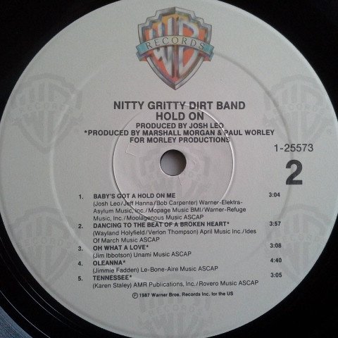 Nitty Gritty Dirt Band, Hold On-LP, Vinilos, Historia Nuestra