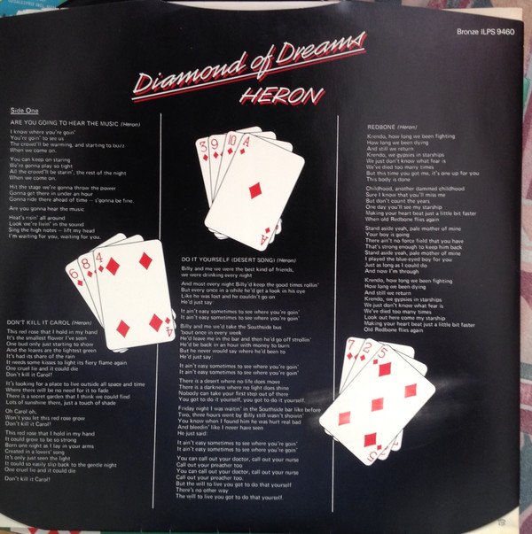 Heron Diamond Of  Dreams-LP, Vinilos, Historia Nuestra