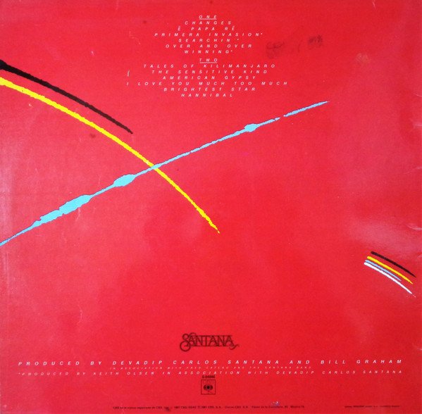 Santana Zebop!-LP, Vinilos, Historia Nuestra