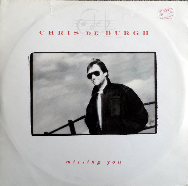 Chris de Burgh, Missing You-12 inch, Vinilos, Historia Nuestra