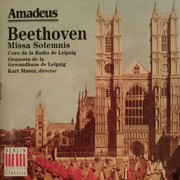 Beethoven Kurt Masur Missa Solemnis-CD, CDs, Historia Nuestra