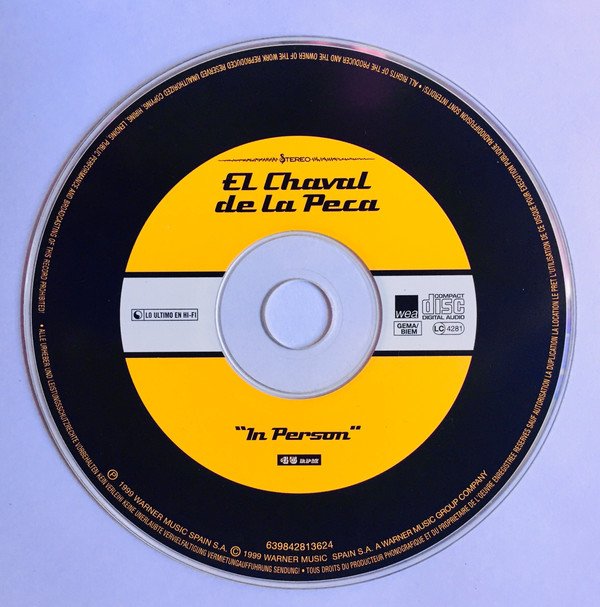 El Chaval De La Peca In Person-CD, CDs, Historia Nuestra