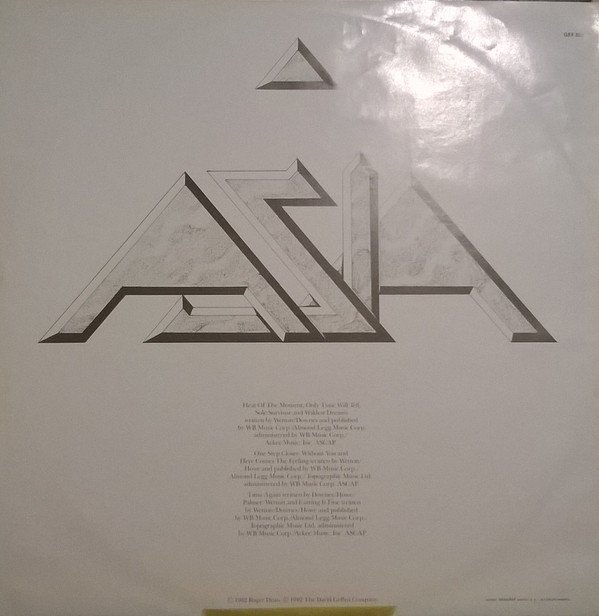 Asia , Asia-LP, Vinilos, Historia Nuestra