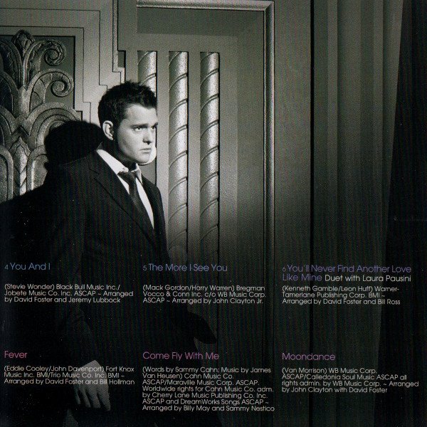 Michael Bublé, Caught In The Act-CD, CDs, Historia Nuestra