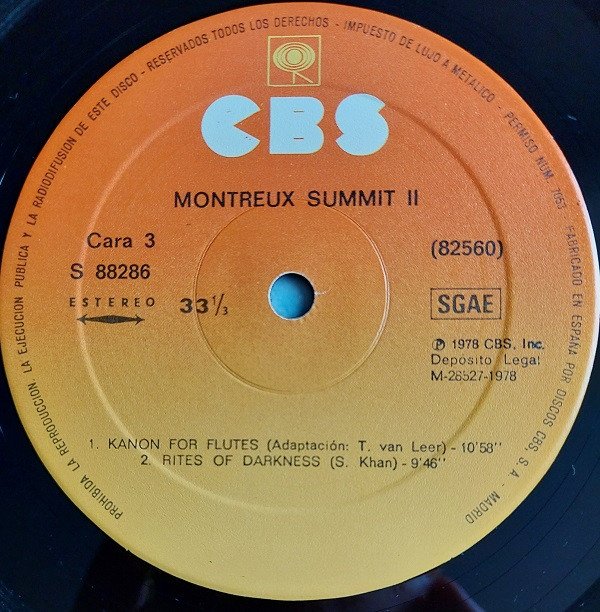 Various, Montreux Summit Volume 2-LP, Vinilos, Historia Nuestra