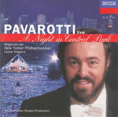 Luciano Pavarotti, A Night In Central Park-CD, CDs, Historia Nuestra