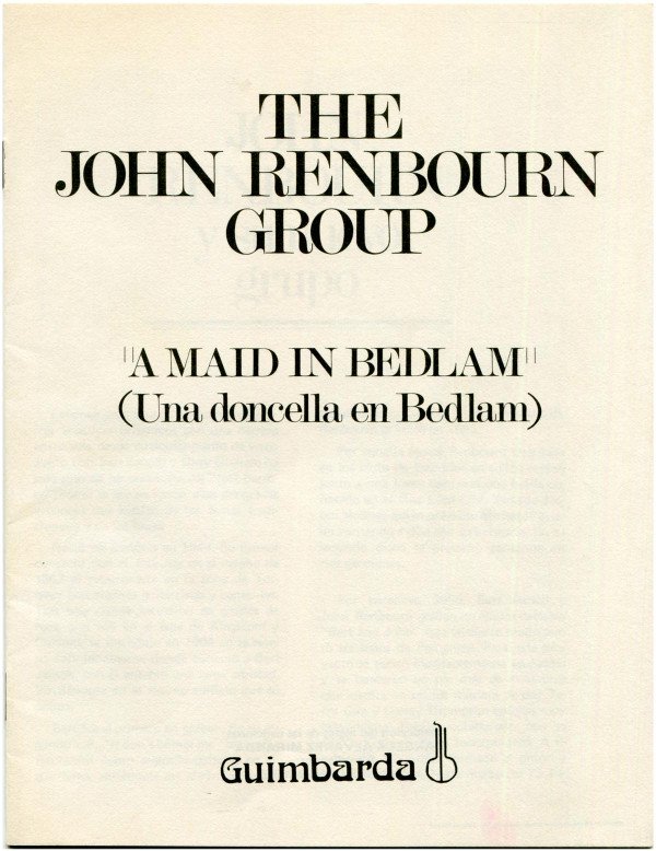 The John Renbourn Group A Maid In Bedlam = Una Doncella En Bedlam-LP, Vinilos, Historia Nuestra