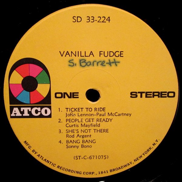 Vanilla Fudge Vanilla Fudge-LP, Vinilos, Historia Nuestra