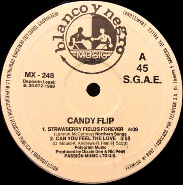 Candy Flip, Strawberry Fields Forever-12 inch, Vinilos, Historia Nuestra