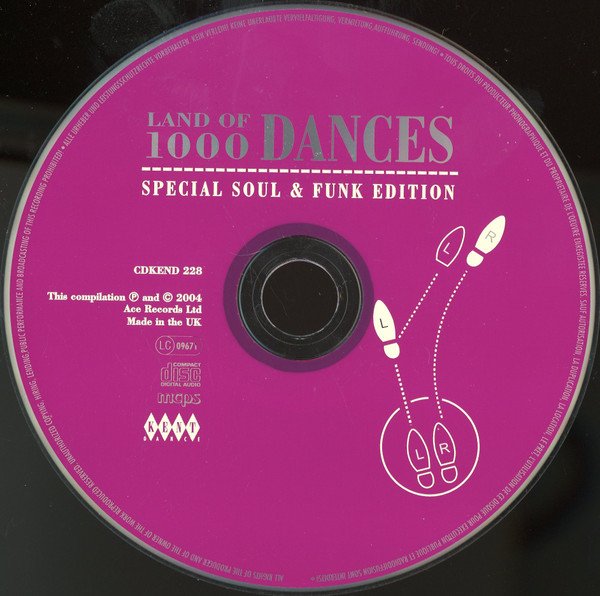 Various, Land Of 1000 Dances Soul & Funk Edition-CD, CDs, Historia Nuestra