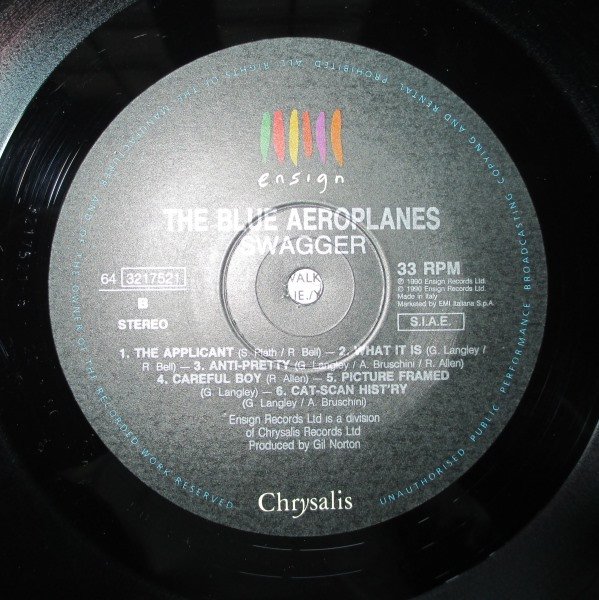 The Blue Aeroplanes, Swagger-LP, Vinilos, Historia Nuestra