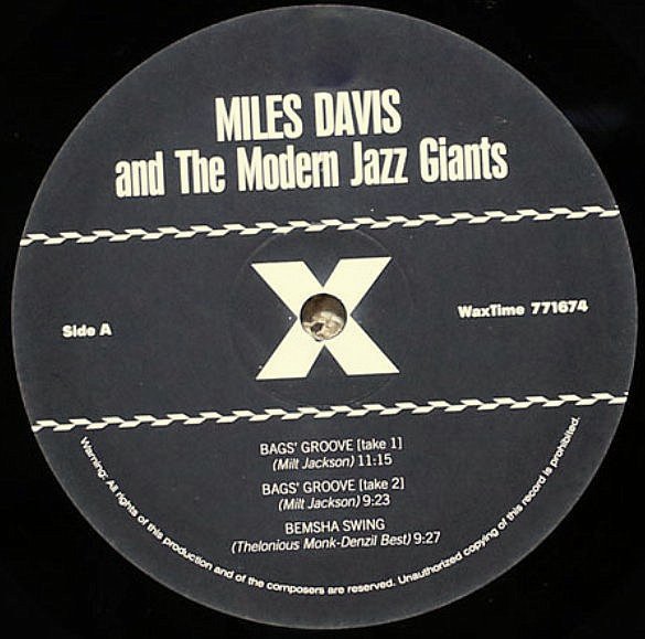 Miles Davis, Miles Davis And The Modern Jazz Giants-LP, Vinilos, Historia Nuestra