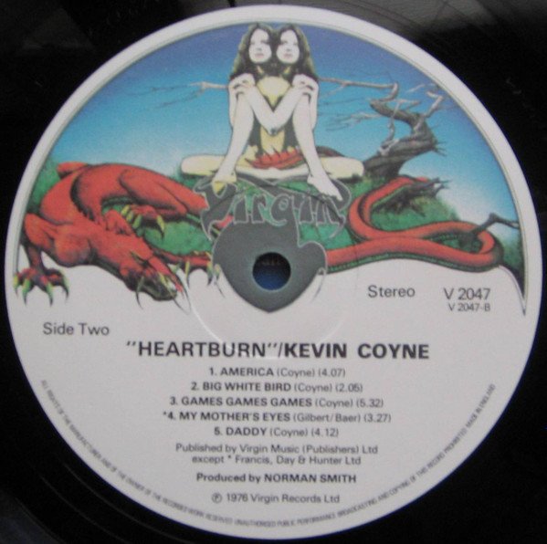 Kevin Coyne Heartburn-LP, Vinilos, Historia Nuestra