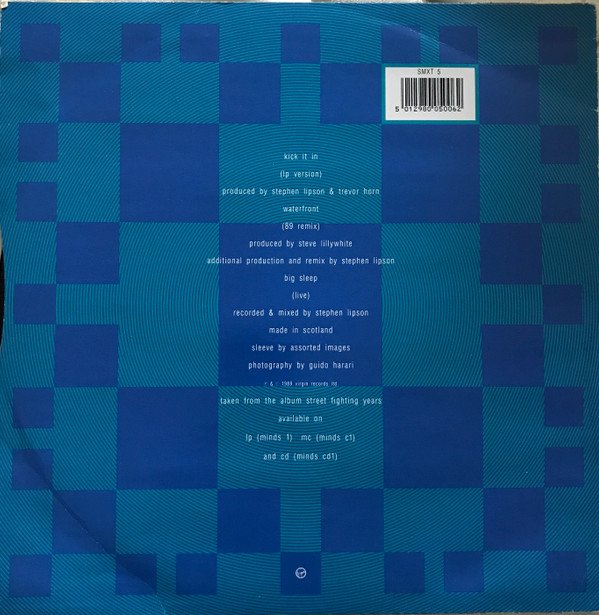 Simple Minds Kick It In (LP Version)-12, Vinilos, Historia Nuestra