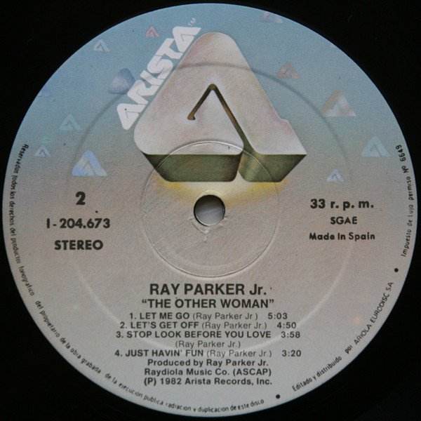 Ray Parker Jr. The Other Woman-LP, Vinilos, Historia Nuestra