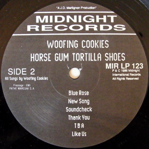 Woofing Cookies, Horse Gum Tortilla Shoes-LP, Vinilos, Historia Nuestra