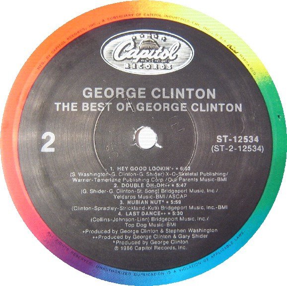 George Clinton The Best Of George Clinton-LP, Vinilos, Historia Nuestra