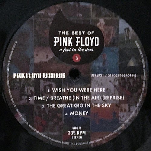 Pink Floyd A Foot In The Door (The Best Of Pink Floyd)-2xLP, Vinilos, Historia Nuestra