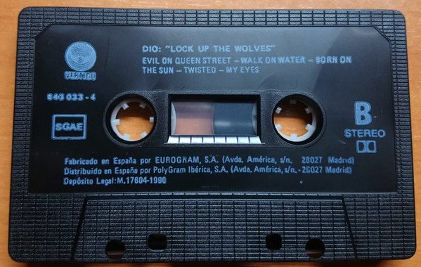 Dio , Lock Up The Wolves-Tape, Cintas y casetes, Historia Nuestra