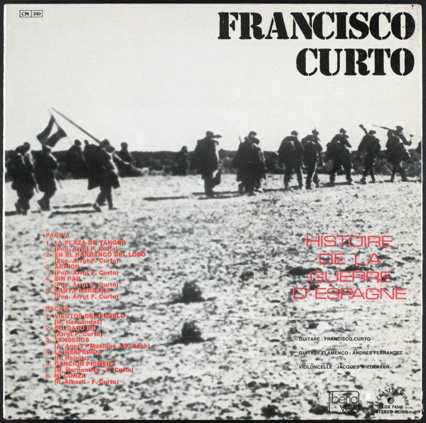 Francisco Curto La Guerra Civil Española (Y Sus Origenes) - Histoire De La Guerre D'Espagne-LP, Vinilos, Historia Nuestra