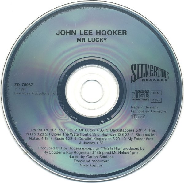 John Lee Hooker Mr. Lucky-CD, CDs, Historia Nuestra